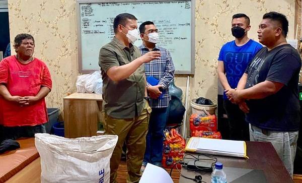 Dit Reskrimsus Polda Sumut Amankan 150 Kg Sisik Trenggiling