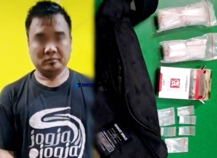 Nugraha Dagang Sabhu Dijegrek Polisi