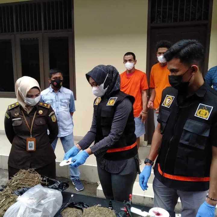 Barang Bukti Dimusnakan Sat Res Narkoba