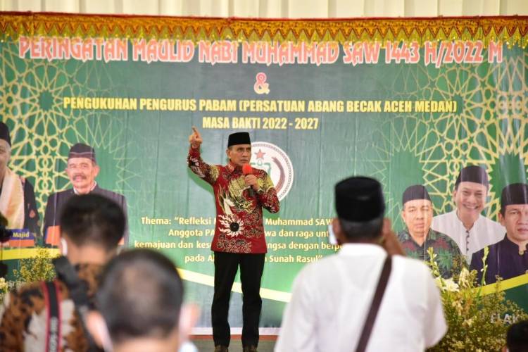 Edy Rahmayadi Hadiri Pengukuhan Pengurus PABAM, Ini Permintaan Gubernur Sumut