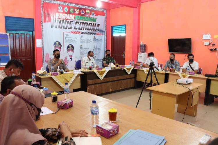 Polres Simalungun Rapat Koordinasi Bersama Unsur Forkopimda Serta Perangkat Desa