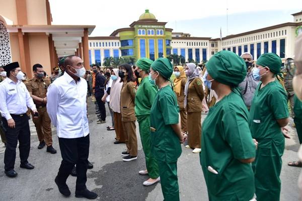Sumut Catatkan Kasus Tertinggi Covid-19, Isoter Asrama Haji Kembali Diaktifkan