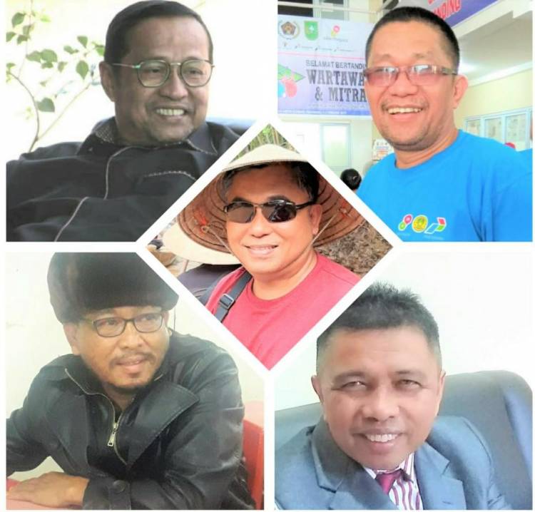 Hari Pers Nasional 2022, Lima Wartawan Senior di Riau Terima PCNO