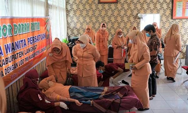 DWP Langkat Gelar Workshop serta Donor Darah