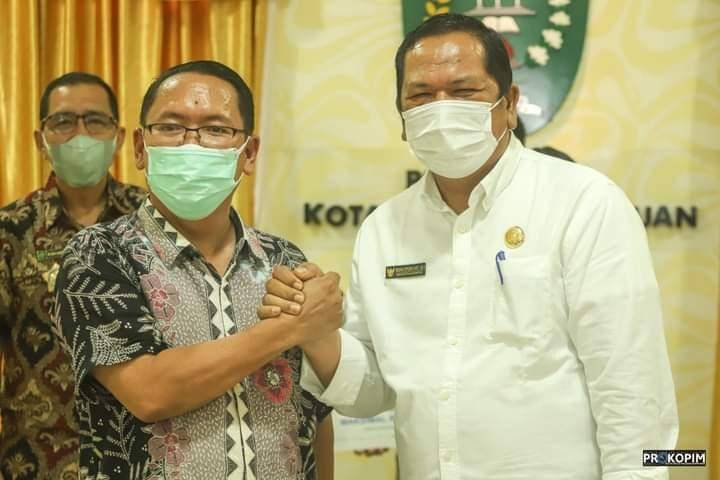 Walikota Terima Audensi BPJS Ketenaga Kerjaan Padang Sidempuan