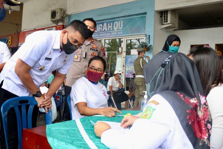 Pemko Medan Galakkan Vaksinasi Dosis Booster