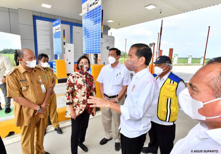 Jokowi Resmikan TOL Binjai-Stabat Sepanjang 11.8 Kilometer