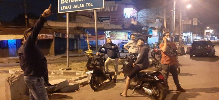Antisipasi Genk Motor dan Tindak Kriminal di Malam Hari ,Tekab Polsek Pumbak Gelar Patroli