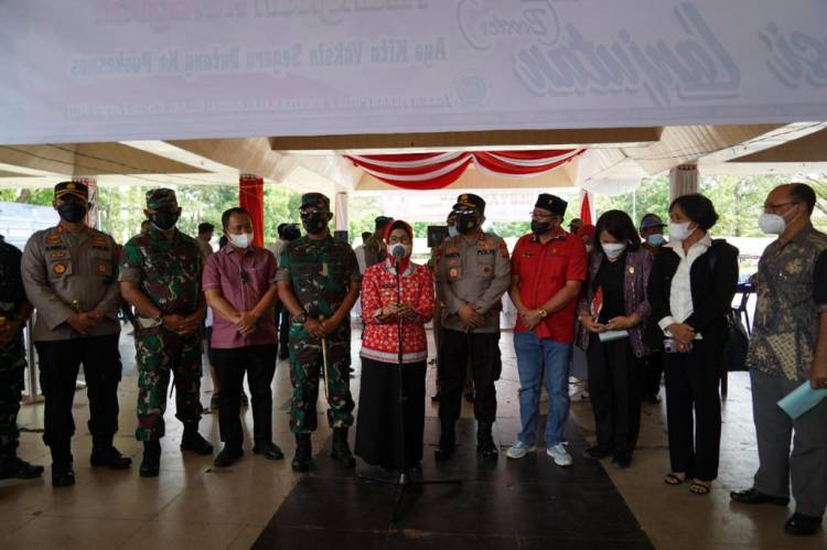 Sinergitas Kodam I/BB Bersama Poldasu Dan Pemda Jadi Kunci Kecepatan Vaksinasi