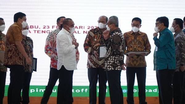 Pemkab Langkat Terima Apresiasi KPK RI, Sebagai Penyelamat Aset Bergerak Terbaik
