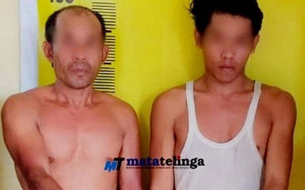 Dua Pelaku Narkoba Digerebek Polisi dari Pemukiman Pondok  Aek Tarum