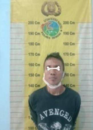 Gogon Terduga Bandar Narkoba Terjaring Oprasi Antik Toba Sergai