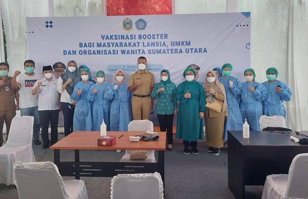 RSUP H Adam Malik Kirim Tim Booster Massal