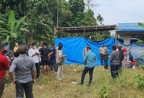 Dua Kuburan Penghuni Kerangkeng Milik Bupati Langkat Dibongkar