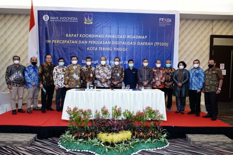 Walikota Buka Rakor Finalisasi ROADMAP TP2DD Kota Tebingtinggi
