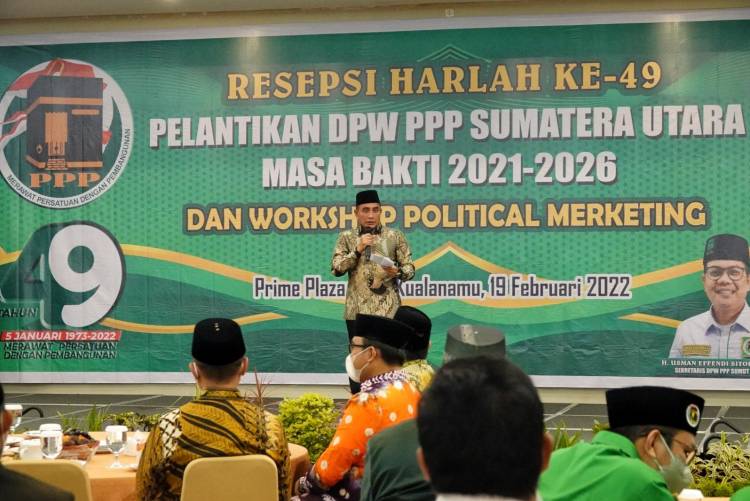 Edy Rahmayadi Sampaikan Sejarah dan Khittah Perjuangan Kepartaian Bersama Bangsa