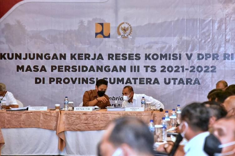 Untuk Jalan dan Bendungan di Sumut, Edy Rahmayadi Minta Perhatian DPR RI