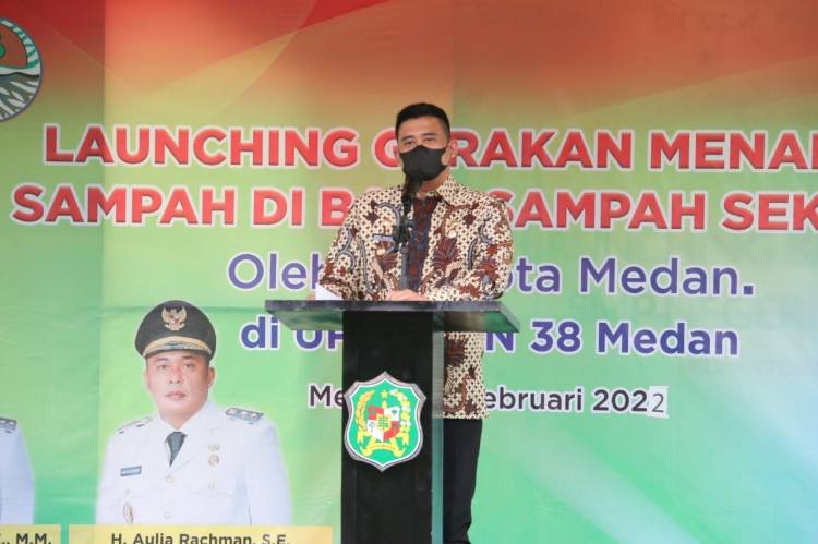 Bobby Nasution Berharap Memberikan Edukasi Bagi Masyarakat Untuk Peduli Lingkungan Sejak Usia Dini