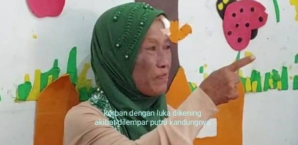 Polisi Buru Anak Durhaka Penganiaya Ibu Kandung Karena Tak Diberi Uang untuk Beli Sabu