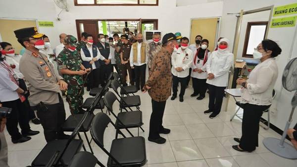 Forkopimda Jatim Suport Perkembangan Vaksin Merah Putih