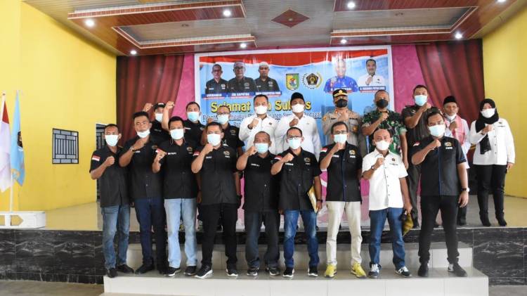 Bupati H Darma Wijaya Hadiri Pelantikan PWI Sergai
