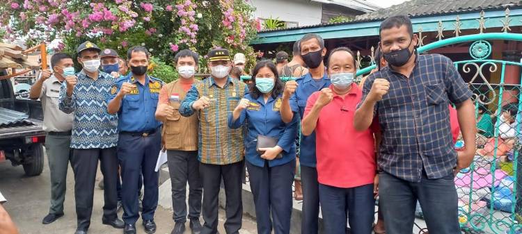 BPBD Medan Beri Bantuan pada Korban Kebakaran di Kelurahan Bagan Deli