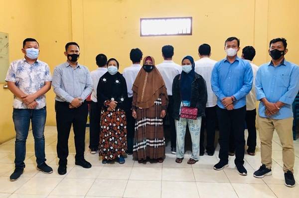 Polres Labuhanbatu Rehabilitasi 5 Orang Pecandu Narkoba