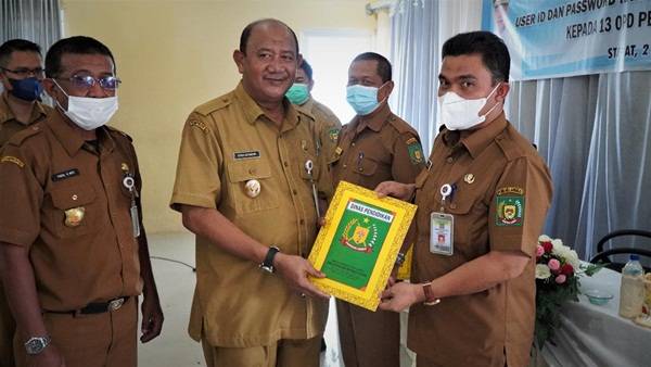 Disdukcapil Langkat Launching Inovasi User ID & Pasword Data Penduduk