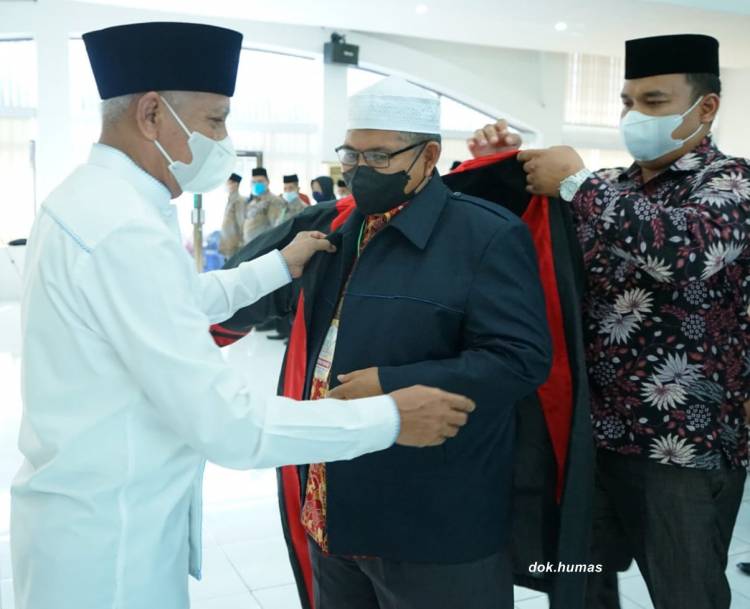 Dewan Hakim MTQ Nasional Ke 53 Kabupaten Asahan Dilantik Bupati