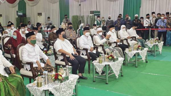 Hadiri Harlah NU , Gubernur Jatim Bahas Pembangunan Indonesia Islamic Science Park di Madura