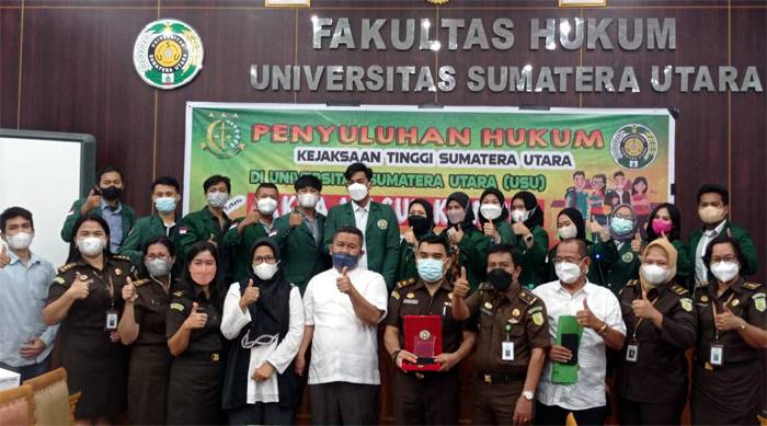 Jaksa 'Kejati Sumut' Masuk Kampus, Dekan FH USU Bilang Kalau Mau Jadi Jaksa Jangan Karena Perasaan Tapi Harus Berdasarkan Passion