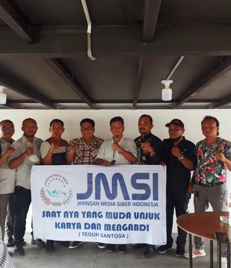 Ketua JMSI Sumut Sambangi Pengurus JMSI Batu Bara, "Jadikan JMSI Organisasi Pers Yang Bergengsi"