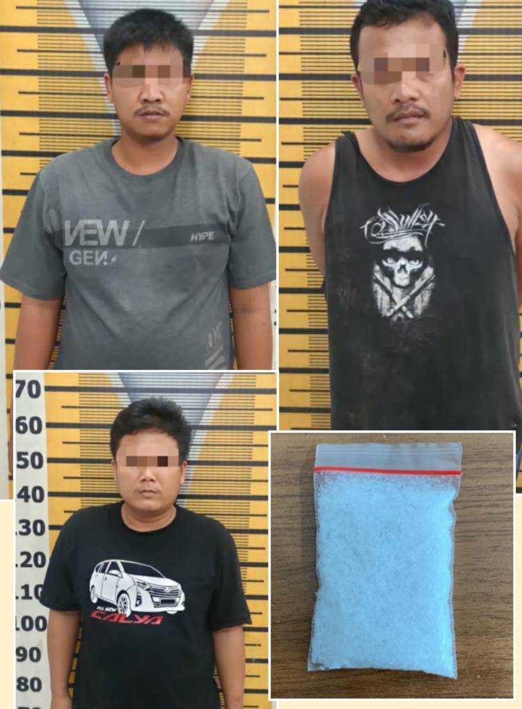 Undercover Buy,  Polisi Tangkap 3 Warga Batubara Pengedar Shabu