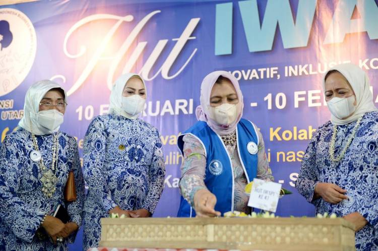 Nawal Lubis : PKK Sumut Siap Berkolaborasi dengan IWAPI Sumut