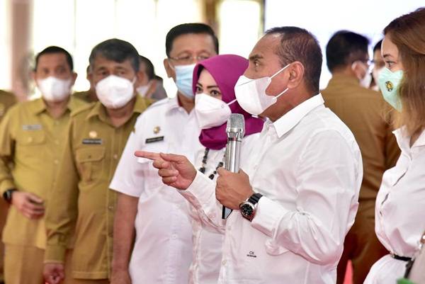 Ini 10 Arahan Edy Rahmayadi untuk Kabupaten/Kota Antisipasi Lonjakan Kasus Covid-19