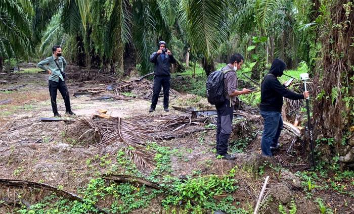 Usut Mafia Tanah di Langkat, Tim Pidsus Kejati Sumut Lakukan Pengecekan Titik Koordinat