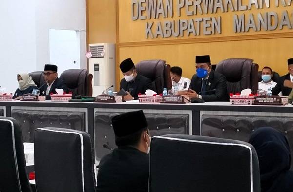 Perda RPJMD 2021-2026 Madina Tetap Disahkan Meski Data Tak Sinkron