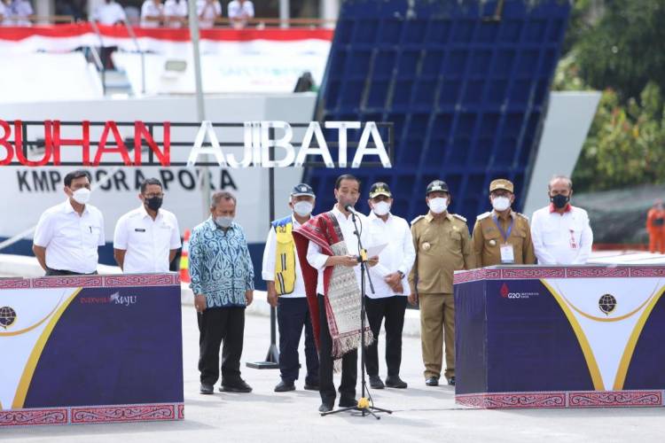 Jokowi Resmikan Tujuh Pelabuhan dan Empat Kapal Motor, Edy : Sangat Membantu Masyarakat Kawasan Danau Toba