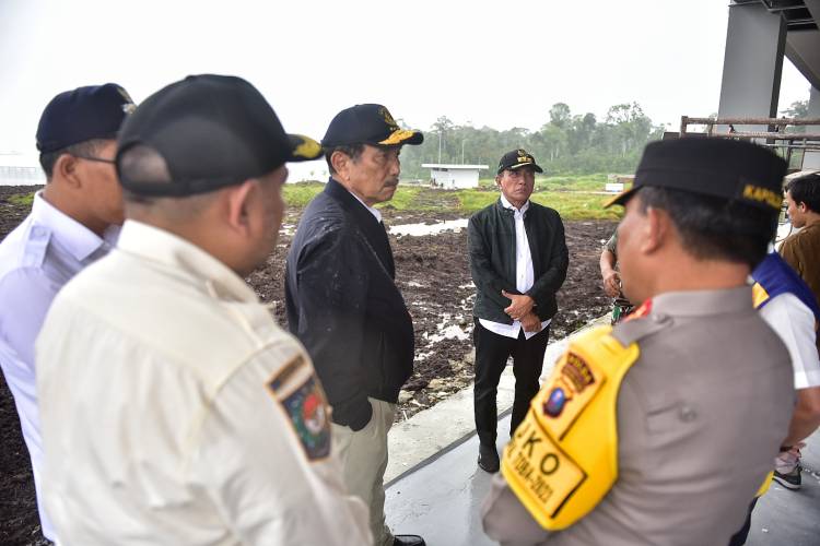 Tinjau TSTH2 Bersama Luhut Binsar Pandjaitan, Edy Rahmayadi Makin Optimis Pertanian Sumut Akan Berkembang