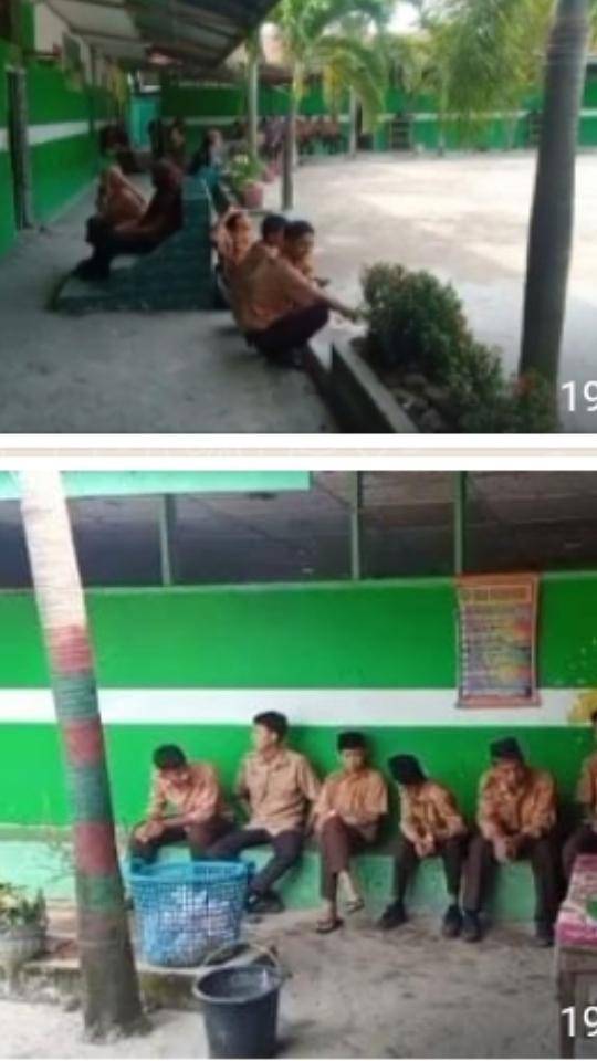 Puluhan Guru MAS AW 68 Pematang Guntung Kab Sergai Mogok Masal Mengajar