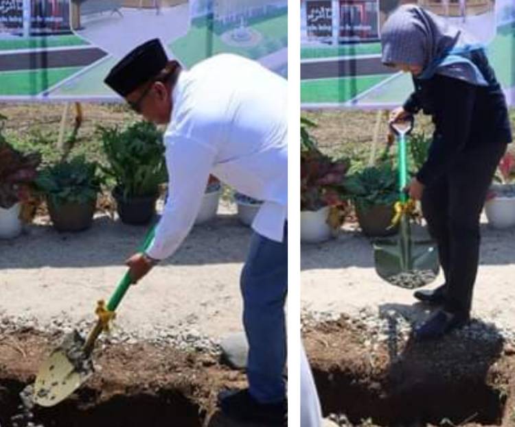 Bupati dan Wakil Bupati Madina Hadiri Peletakan Batu Pertama Pembangunan Rumah Sakit Sinar Mentari