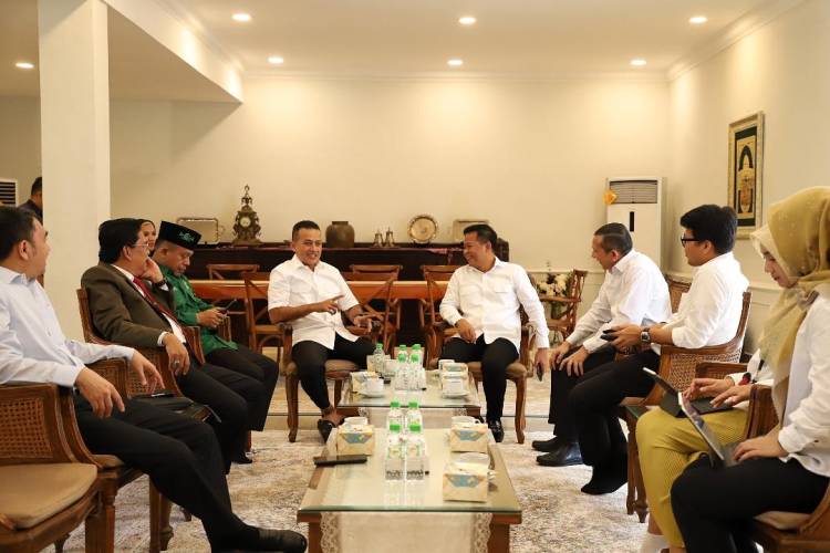 Terima Panitia Rakernas LPT-PBNU, Musa Rajekshah : Moment Baik untuk Sumut