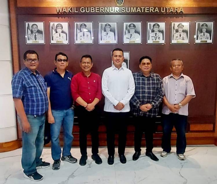 Wagub Ijek Apresiasi JMSI Ikut Ramaikan HPN 2023 di Sumut