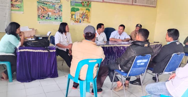 Dinas PMDP2A Minta Pemdes Simarigung Bersinergi Tuntaskan Masalah Stunting