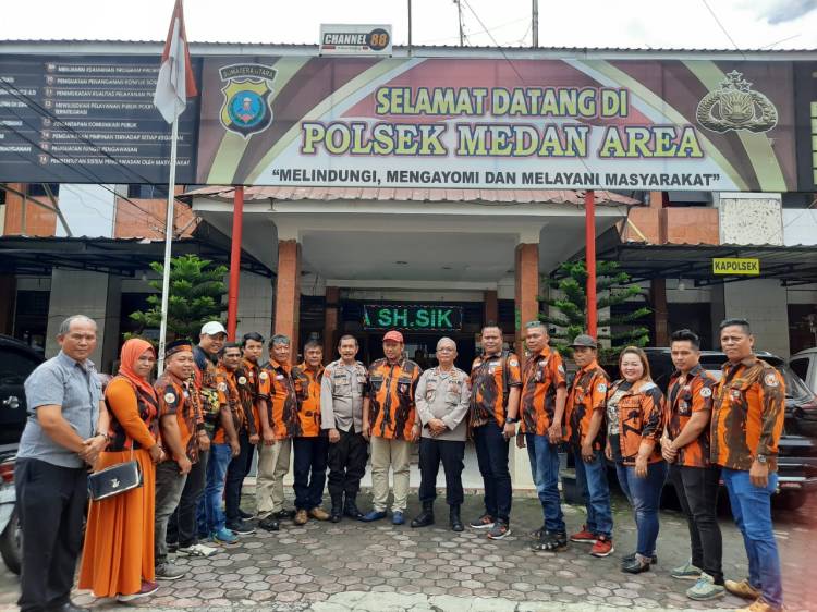 PAC Pemuda Pancasila Kecamatan Medan Denai, Audensi Dengan Polsek Medan Area