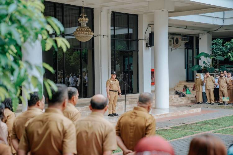 Pasca Pandemi Covid 19, Pemko Medan Kembali Gelar Apel Pagi