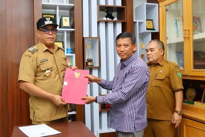 Pemkab Madina Terima Hibah Lahan Pembangunan Asrama Haji Madina