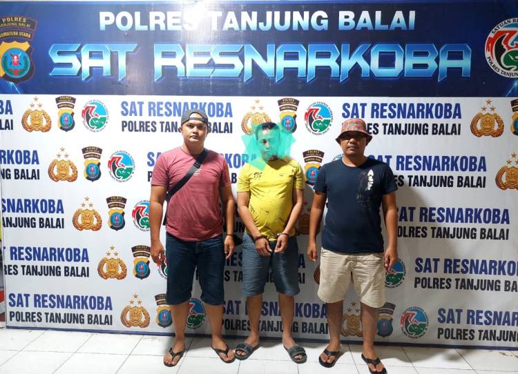 Polres Tanjungbalai Ringkus Pemilik1,5 KG Sabu