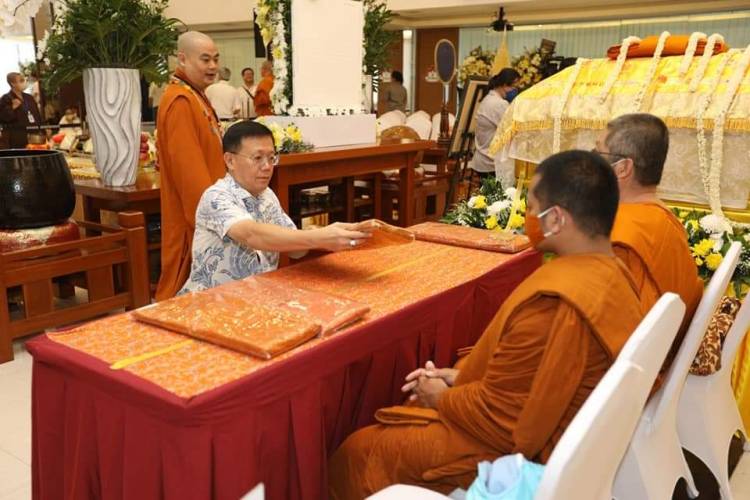 Sampaikan Bela Sungkawa, Hasyim Panjatkan Doa Atas Wafatnya Y.M.Jinadnamo Mahathera