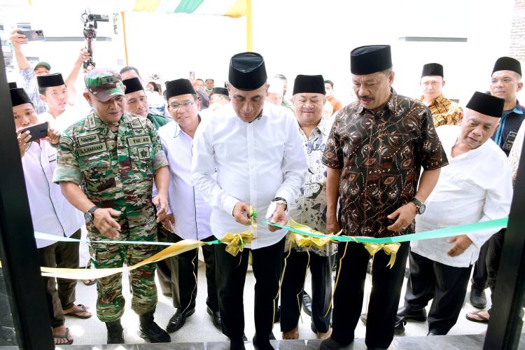 Resmikan Pembangunan Masjid Quatul Muslimin,  Edy Rahmayadi Berharap Masjid Sebagai  Pusat Peradaban Umat Islam